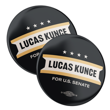 Load image into Gallery viewer, Lucas Kunce (2.25" Pin-Back Button -- Pack Of Two!)